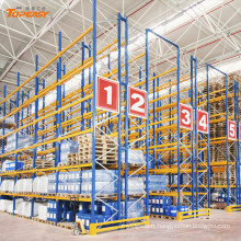 Rack de palette sélectif de stockage en acier résistant d&#39;entrepôt